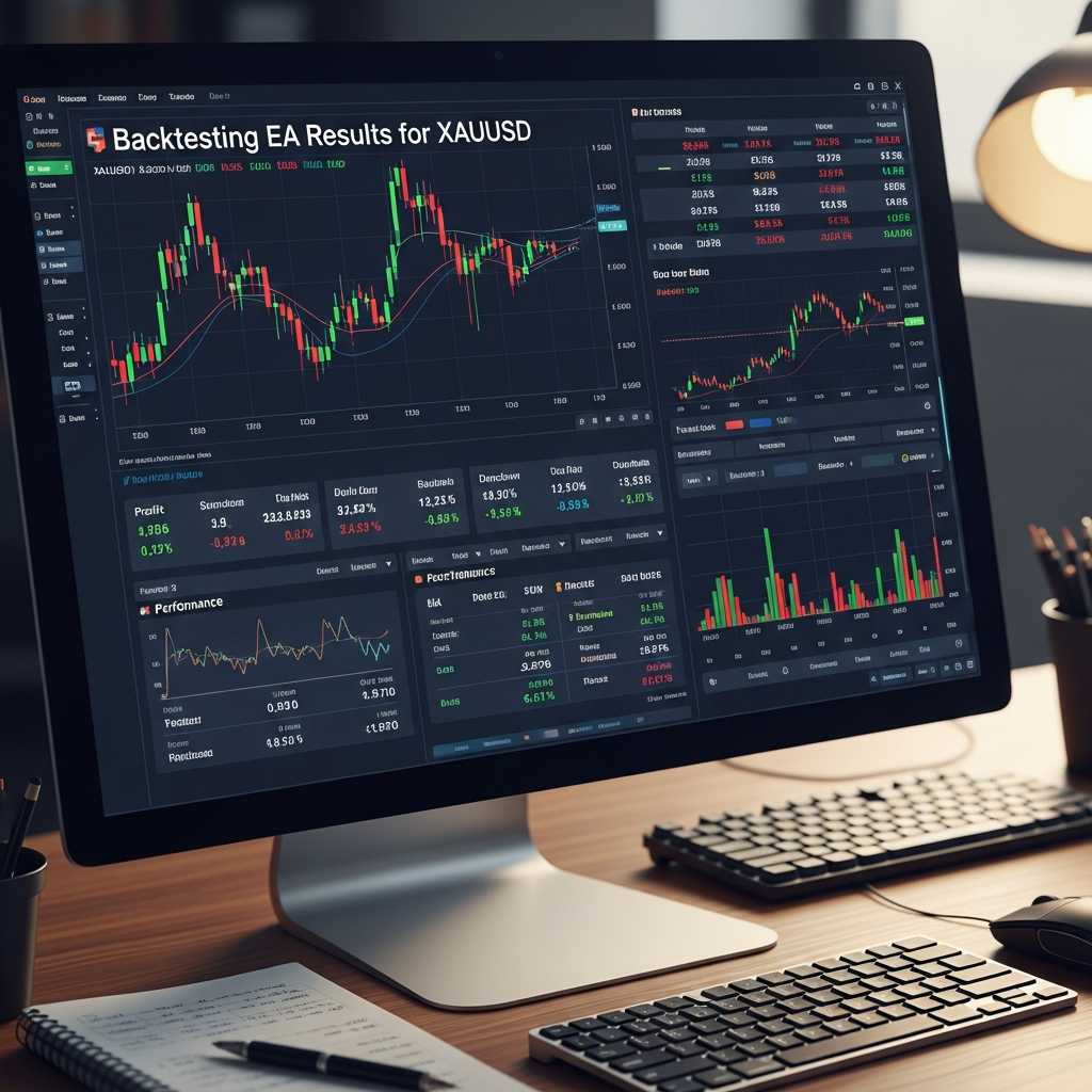 backtesting EA results for XAUUSD
