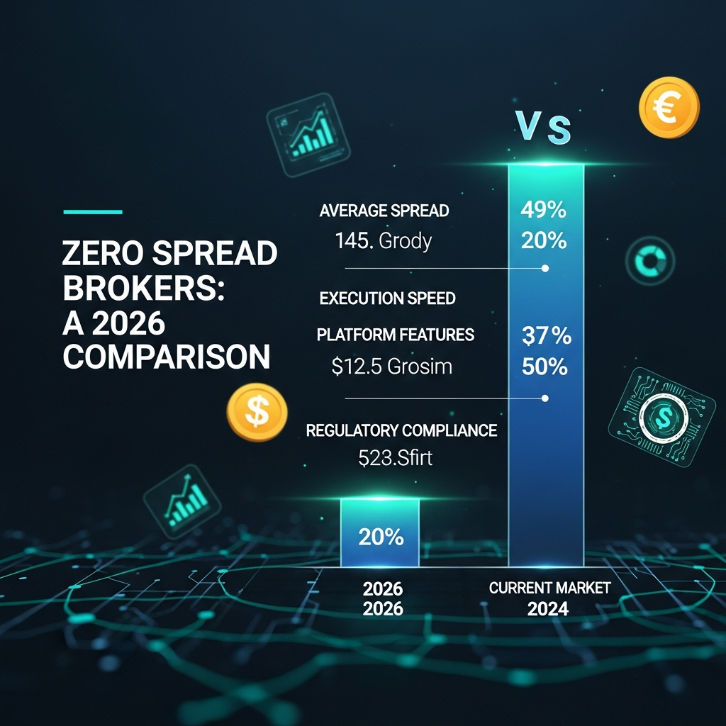 zero spread brokers 2026 comparison