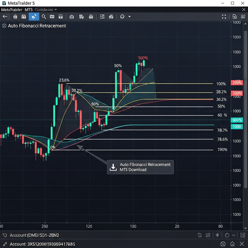 Auto Fibonacci retracement MT5 download
