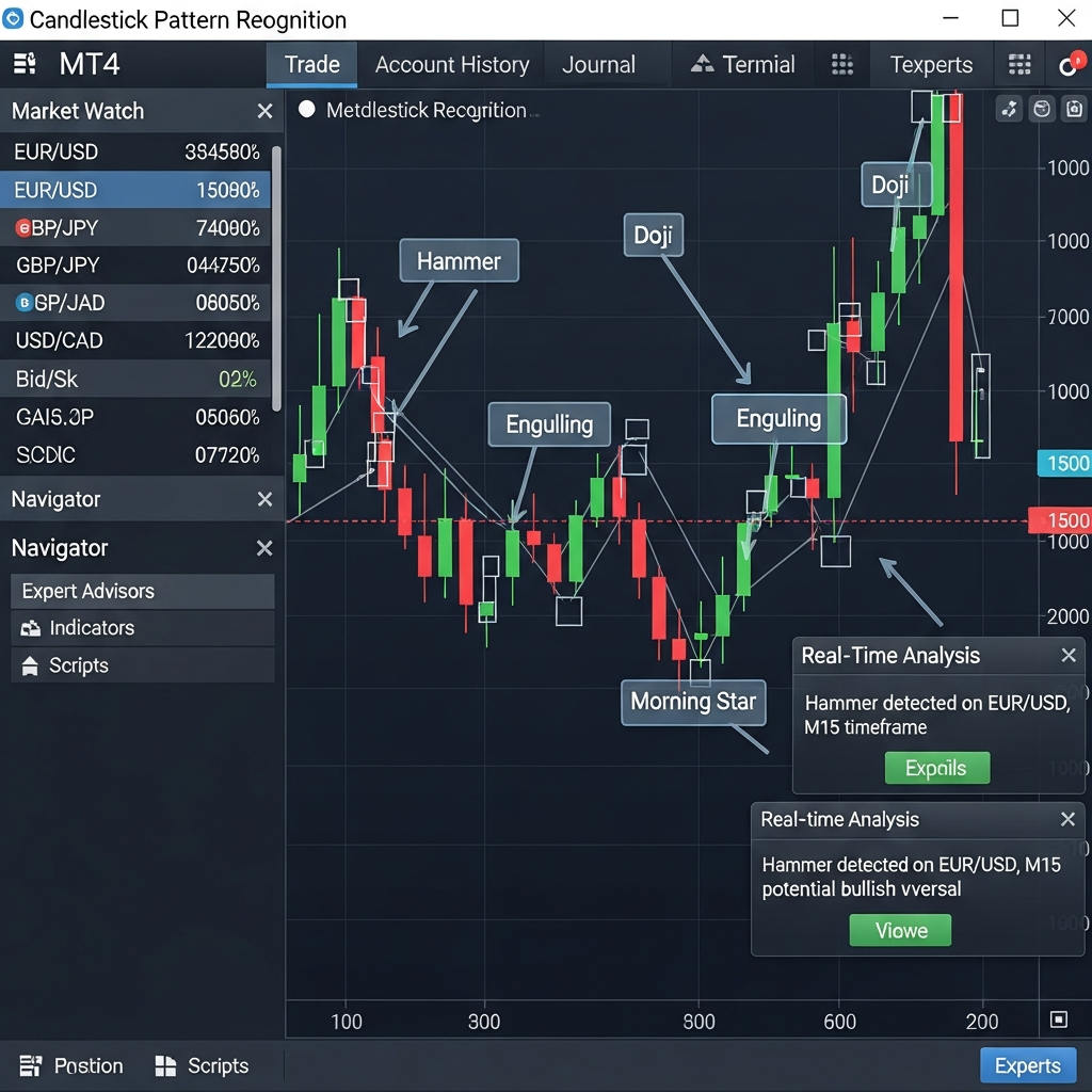 Candlestick pattern recognition software MT4