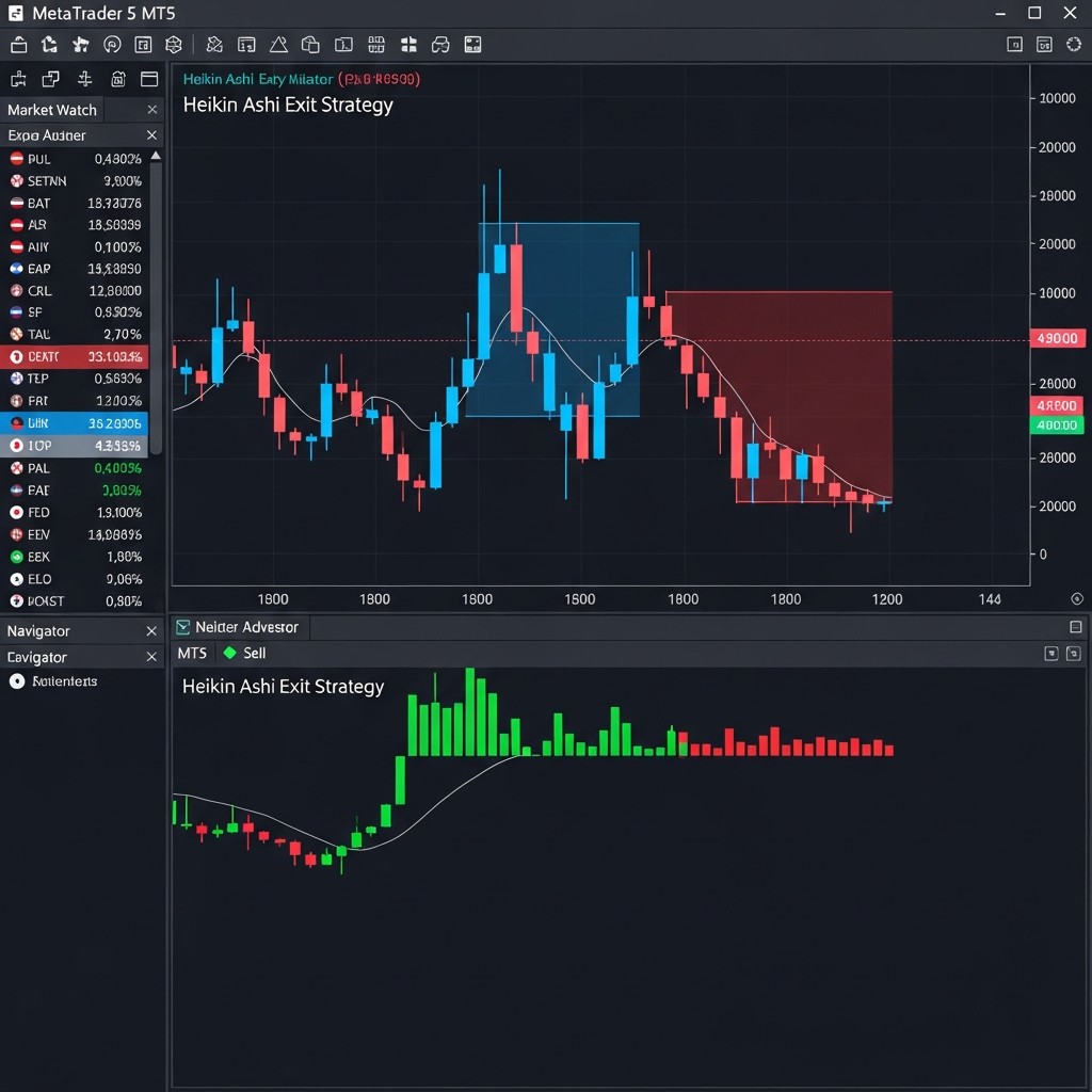 Heikin Ashi exit strategy indicator MT5