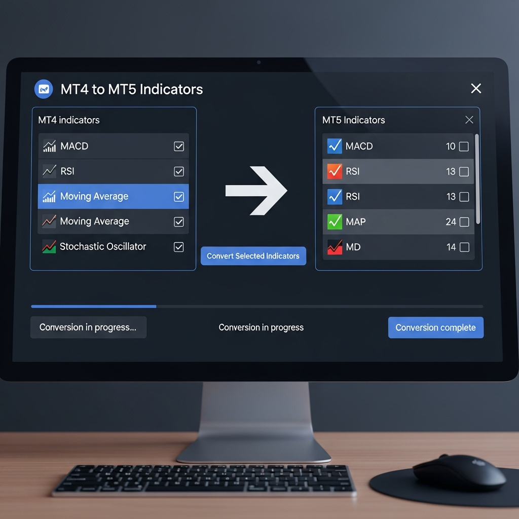 MT4 to MT5 indicator converter tool